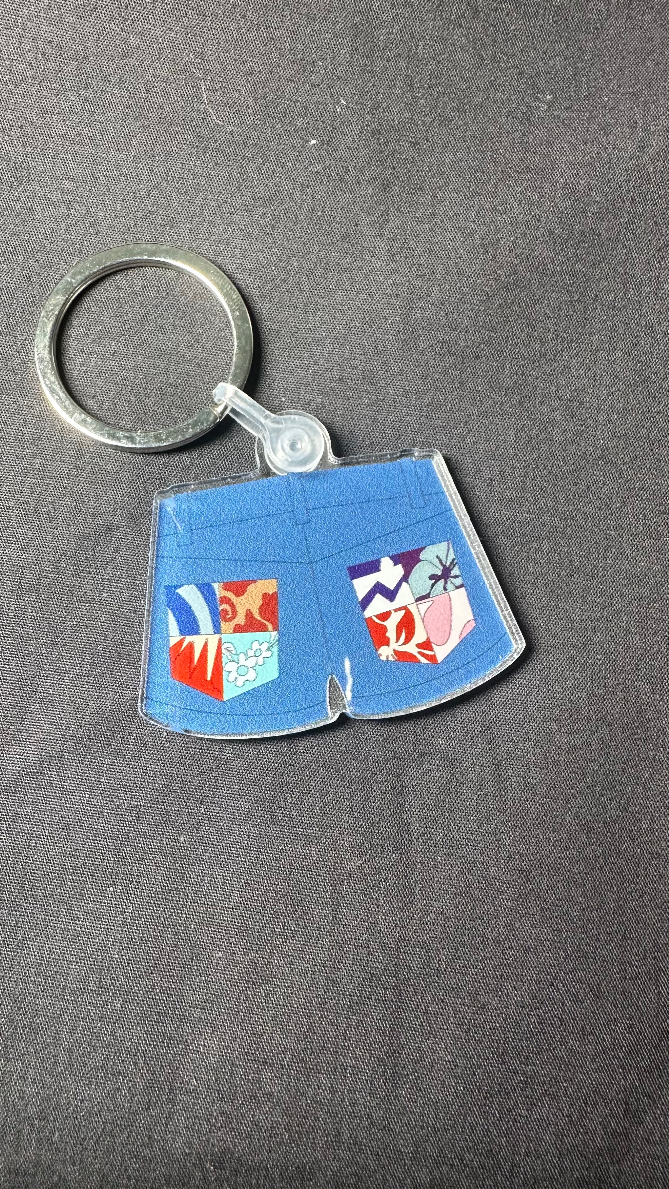 Acrylic Jacket Keychains