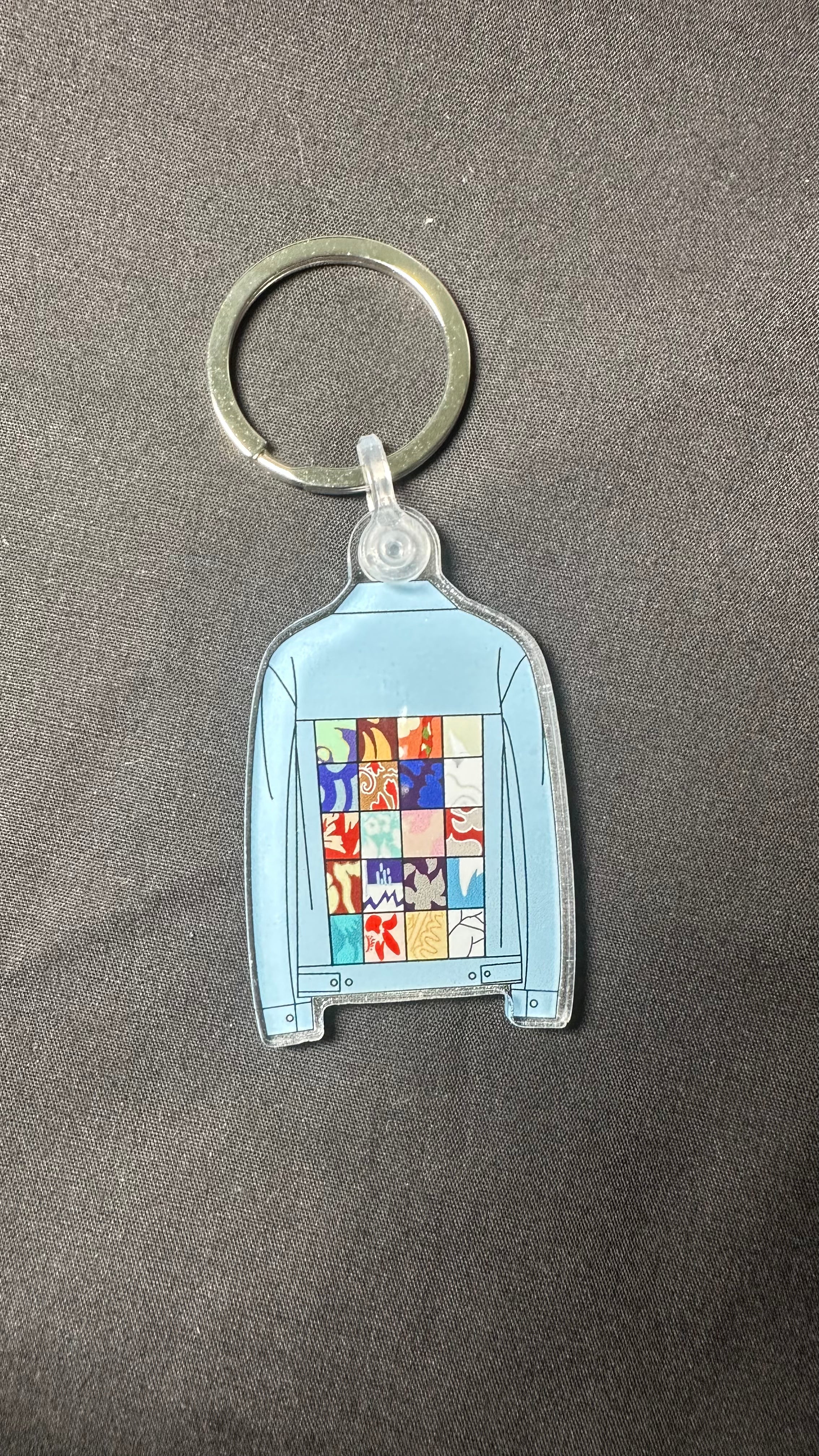 Acrylic Jacket Keychains
